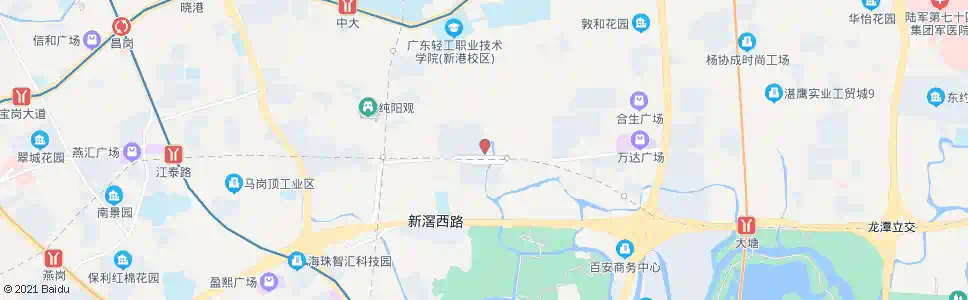 广州逸景西路总站(珠江国际纺织城)_公交站地图_广州公交_妙搜公交查询2024