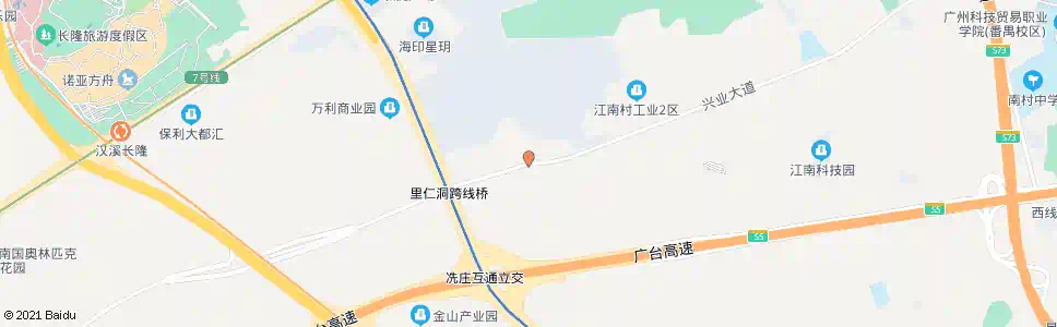 广州罗庄村_公交站地图_广州公交_妙搜公交查询2024