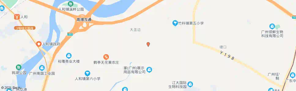 广州虎塘村_公交站地图_广州公交_妙搜公交查询2024