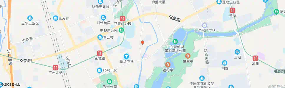 广州金联市场_公交站地图_广州公交_妙搜公交查询2024