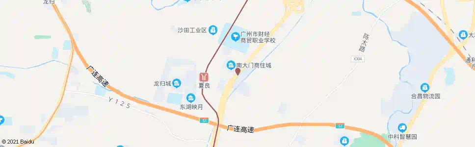 广州广从路(夏良村口)_公交站地图_广州公交_妙搜公交查询2024