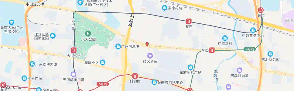 广州brt棠下村_公交站地图_广州公交_妙搜公交查询2024