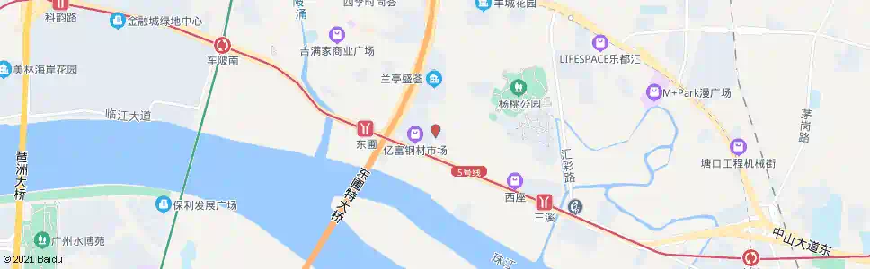 广州桃园西路_公交站地图_广州公交_妙搜公交查询2024