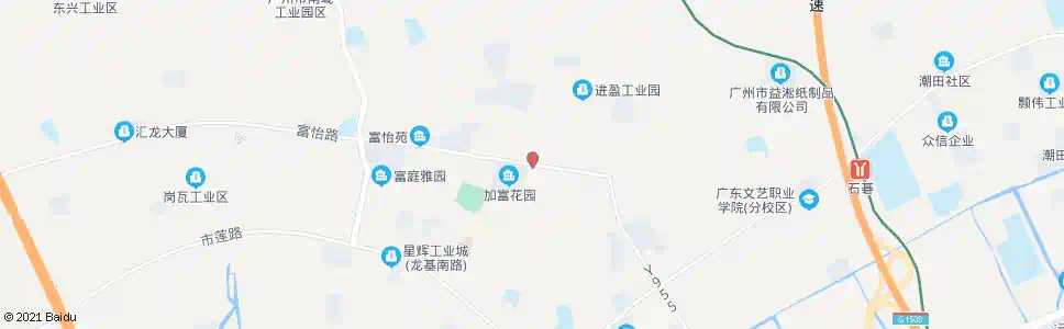 广州路边村_公交站地图_广州公交_妙搜公交查询2024