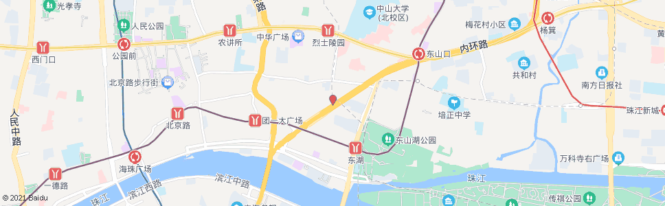 广州亚艺公园南门_公交站地图_广州公交_妙搜公交查询2024
