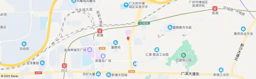 广州新塘供电所_公交站地图_广州公交_妙搜公交查询2024