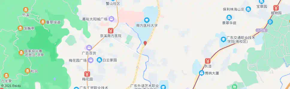 广州京溪路口_公交站地图_广州公交_妙搜公交查询2024