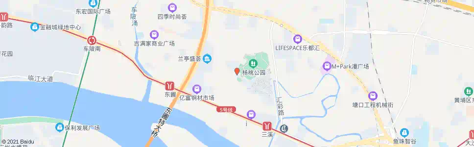 广州桃园一路_公交站地图_广州公交_妙搜公交查询2024