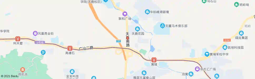 广州联和路口_公交站地图_广州公交_妙搜公交查询2024