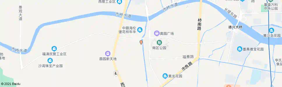 广州禺山中学_公交站地图_广州公交_妙搜公交查询2024