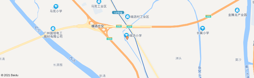 广州细沥村(太和)_公交站地图_广州公交_妙搜公交查询2024