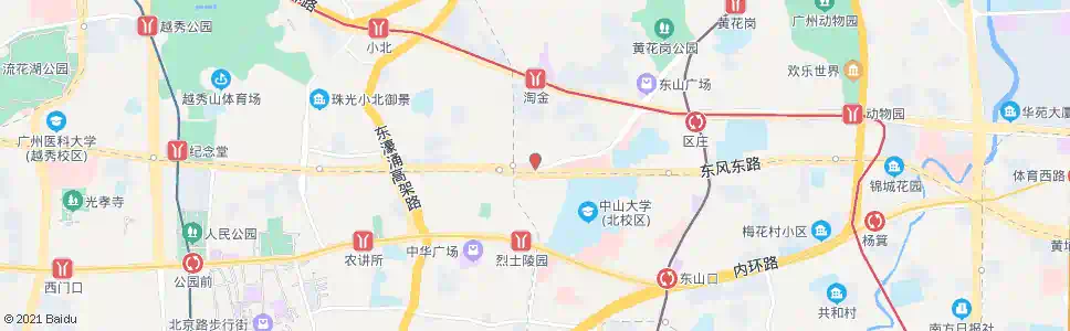 广州市八医院(肝病医院)_公交站地图_广州公交_妙搜公交查询2024