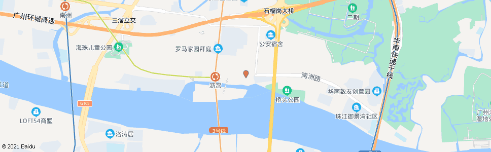 广州新鱼桥头总站_公交站地图_广州公交_妙搜公交查询2024