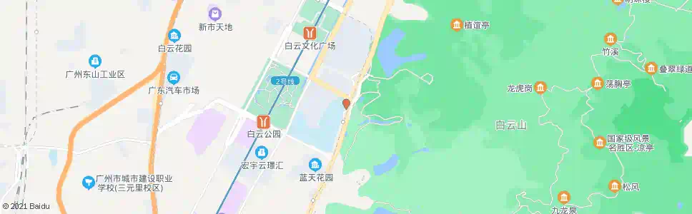 广州广州体育馆_公交站地图_广州公交_妙搜公交查询2024