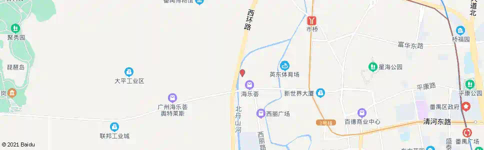 广州宏威路口_公交站地图_广州公交_妙搜公交查询2024