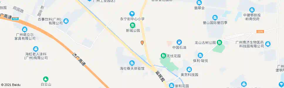 广州永和加油站_公交站地图_广州公交_妙搜公交查询2024