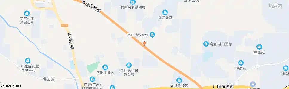 广州埔南路(翡翠绿洲)_公交站地图_广州公交_妙搜公交查询2024