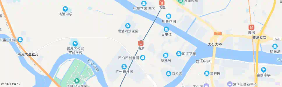 广州地铁南浦站_公交站地图_广州公交_妙搜公交查询2024