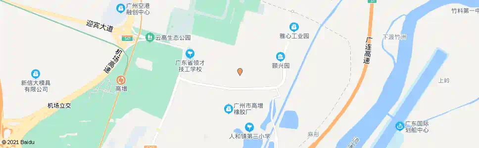 广州明星村口_公交站地图_广州公交_妙搜公交查询2024