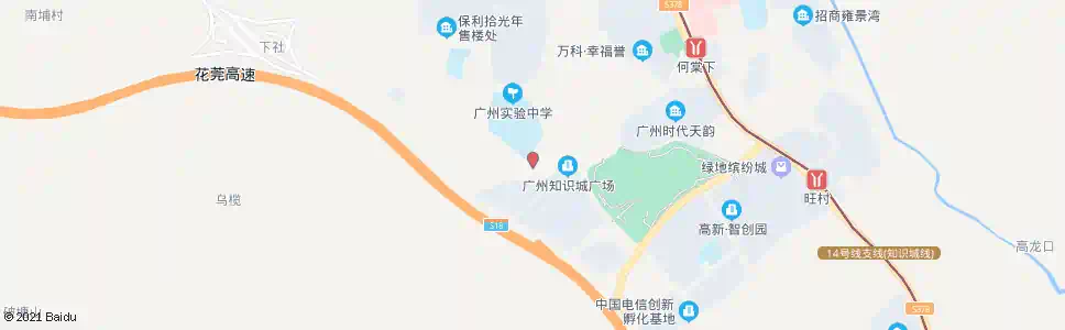 广州知识城南(审协中心)总站_公交站地图_广州公交_妙搜公交查询2024