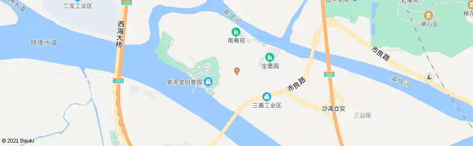 广州紫坭村委_公交站地图_广州公交_妙搜公交查询2024