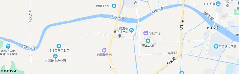 广州福德路口_公交站地图_广州公交_妙搜公交查询2024