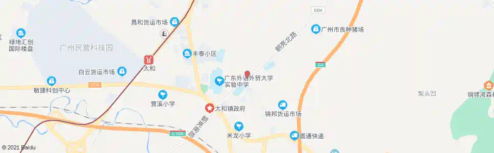 广州长新路口_公交站地图_广州公交_妙搜公交查询2024