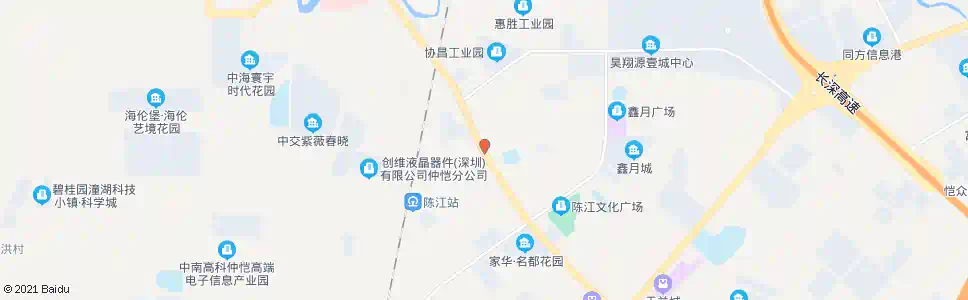 惠州陈江中心小学_公交站地图_惠州公交_妙搜公交查询2024