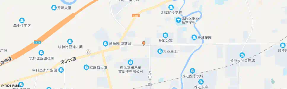 惠州龙海一路_公交站地图_惠州公交_妙搜公交查询2024