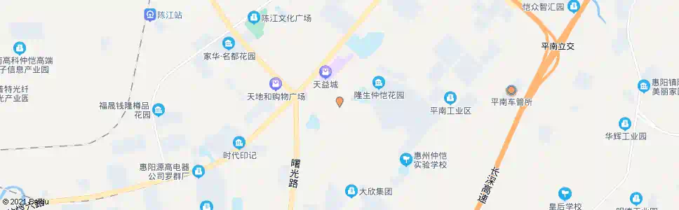 惠州古湖路口_公交站地图_惠州公交_妙搜公交查询2024