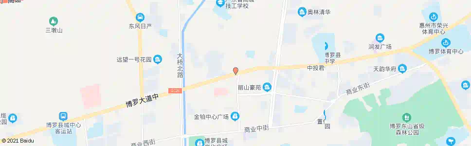 惠州上塘路口_公交站地图_惠州公交_妙搜公交查询2024