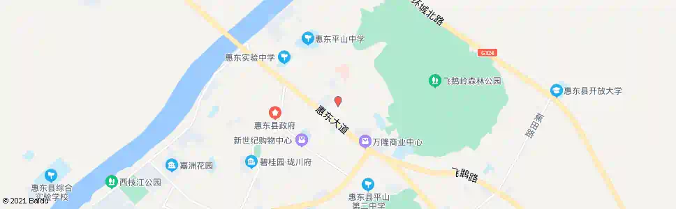 惠州莲花地路口_公交站地图_惠州公交_妙搜公交查询2024