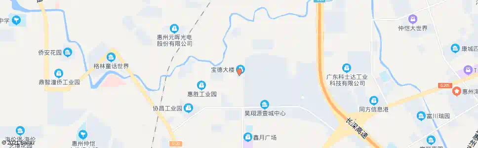 惠州湘情酒楼_公交站地图_惠州公交_妙搜公交查询2024