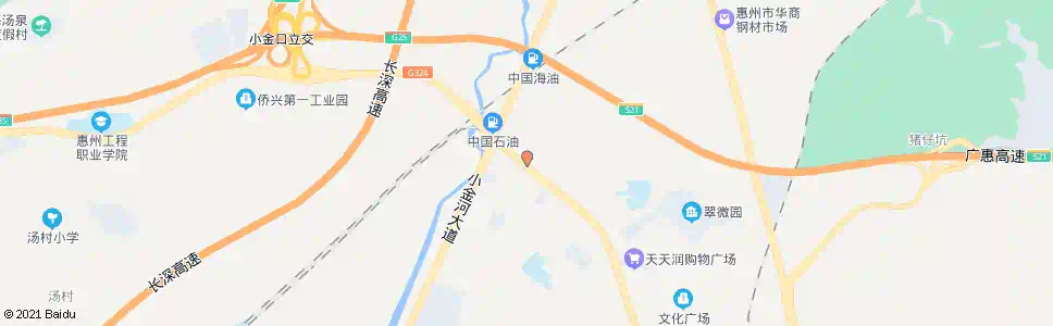 惠州大一村_公交站地图_惠州公交_妙搜公交查询2024