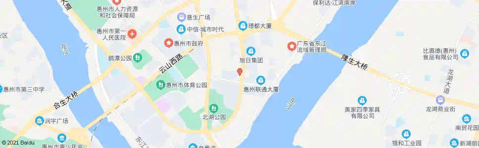 惠州水北市场_公交站地图_惠州公交_妙搜公交查询2024