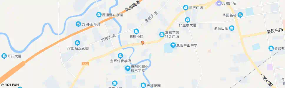 惠州阳光四季_公交站地图_惠州公交_妙搜公交查询2024