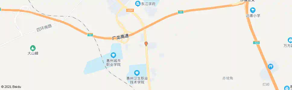 惠州福长岭_公交站地图_惠州公交_妙搜公交查询2024