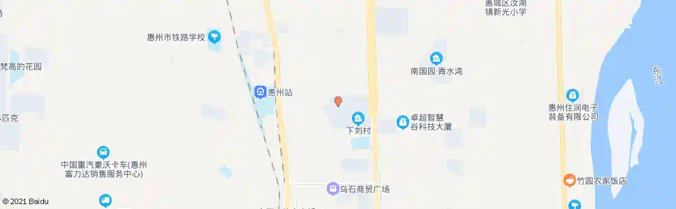 惠州乌石村_公交站地图_惠州公交_妙搜公交查询2024