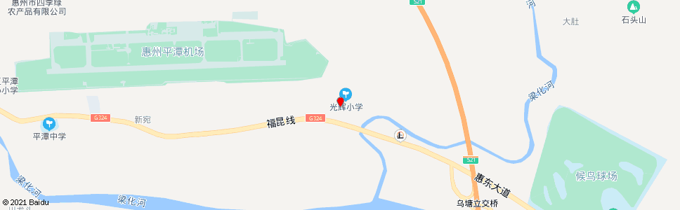 惠州乌塘村_公交站地图_惠州公交_妙搜公交查询2024
