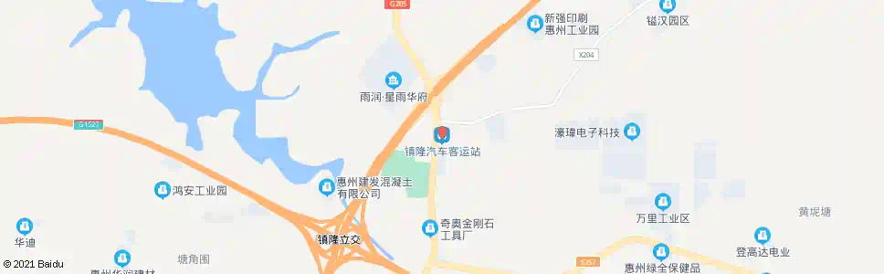 惠州镇隆汽车站_公交站地图_惠州公交_妙搜公交查询2024