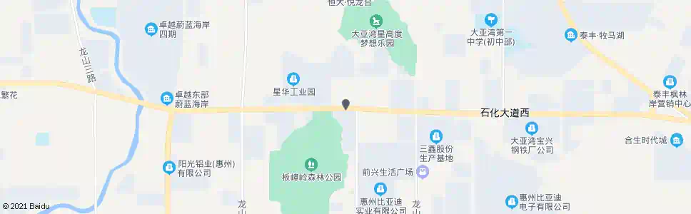 惠州龙山六路口_公交站地图_惠州公交_妙搜公交查询2024