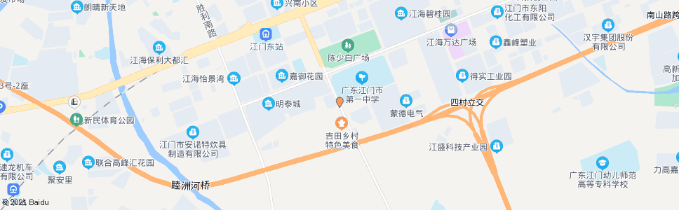 江门流沙里_公交站地图_江门公交_妙搜公交查询2024