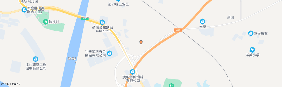 江门官田村_公交站地图_江门公交_妙搜公交查询2024