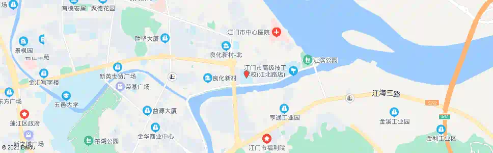 江门培英初中_公交站地图_江门公交_妙搜公交查询2024