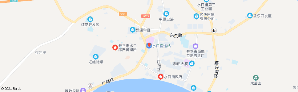 江门水口客运站_公交站地图_江门公交_妙搜公交查询2024