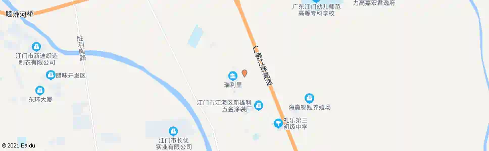 江门向前村_公交站地图_江门公交_妙搜公交查询2024