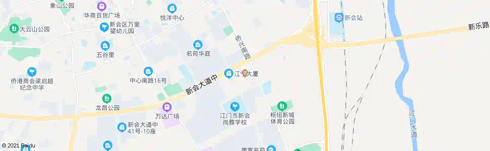 江门新会汽车总站_公交站地图_江门公交_妙搜公交查询2024