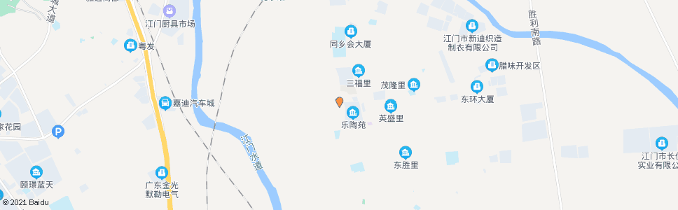 江门五四村(S270)_公交站地图_江门公交_妙搜公交查询2024