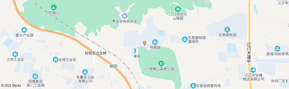 江门福泉新村_公交站地图_江门公交_妙搜公交查询2024