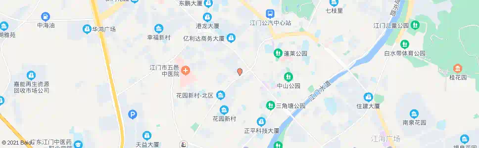 江门白藤桥脚_公交站地图_江门公交_妙搜公交查询2024